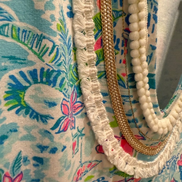 Lilly Pulitzer HARPER SHIFT DRESS Size L - Picture 3 of 4